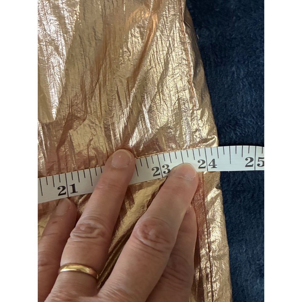 Elodie Metallic Gold Jacket Women's Size‎ Large - Picture 7 of 9